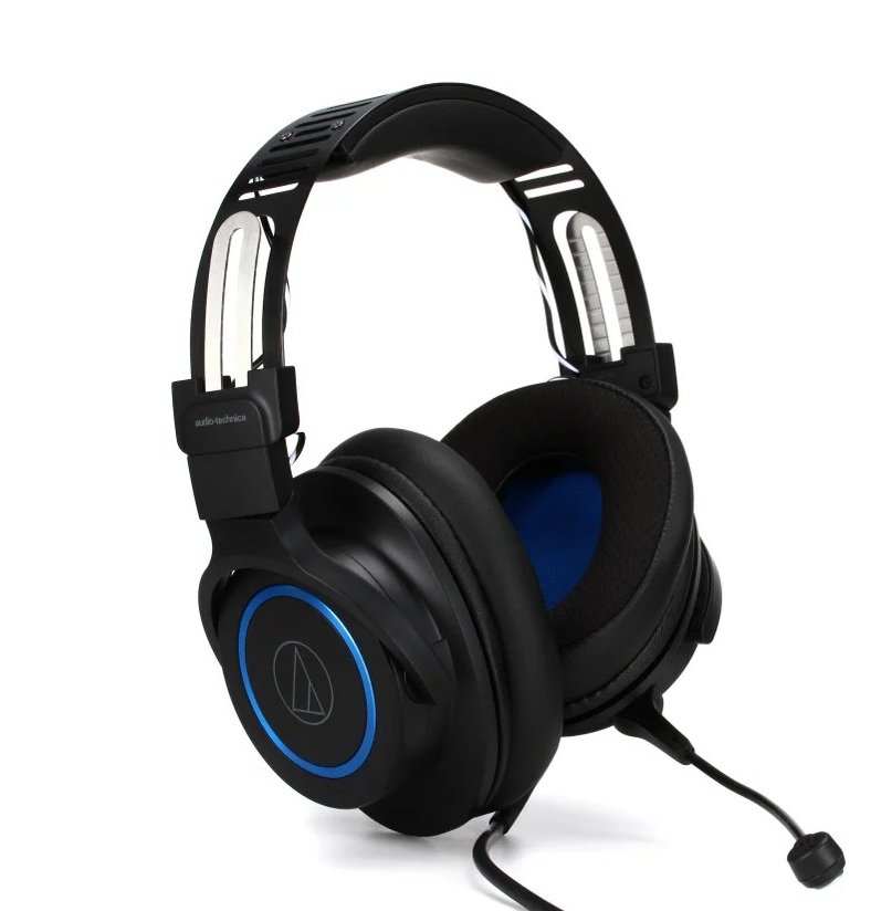 Audio-Technica ATH-G1 Premium Headset with Detachable Mic, 3.5mm TRRS Connector